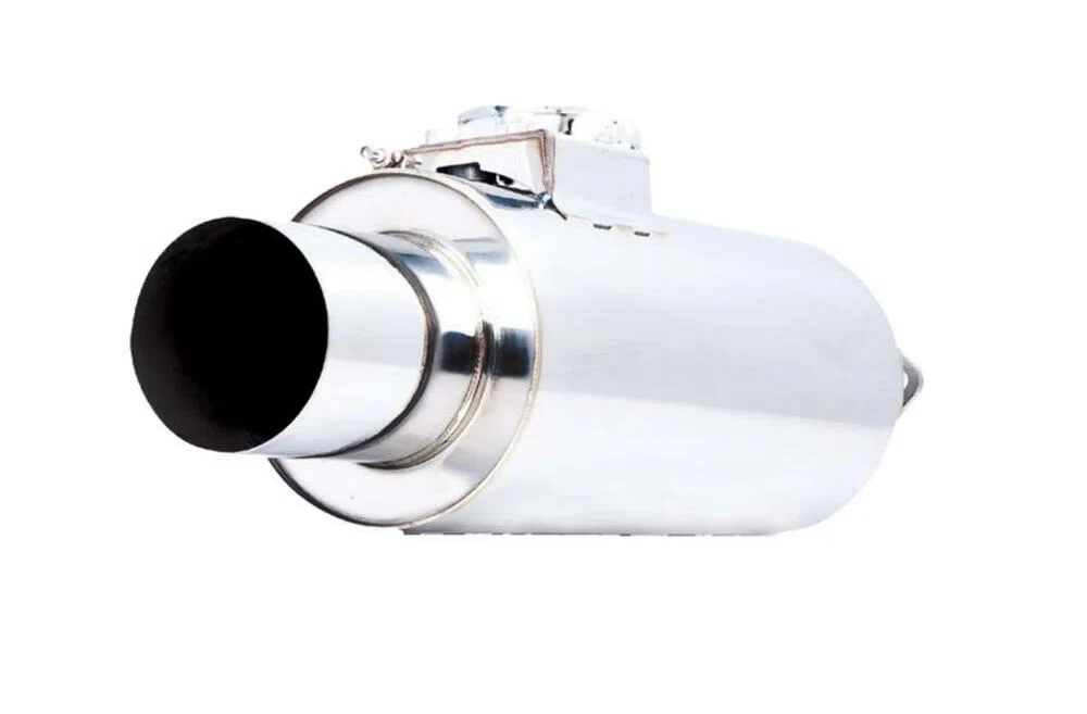 XFORCE Exhaust VMK2G-250 - Varex Stainless Steel Round Exhaust Muffler